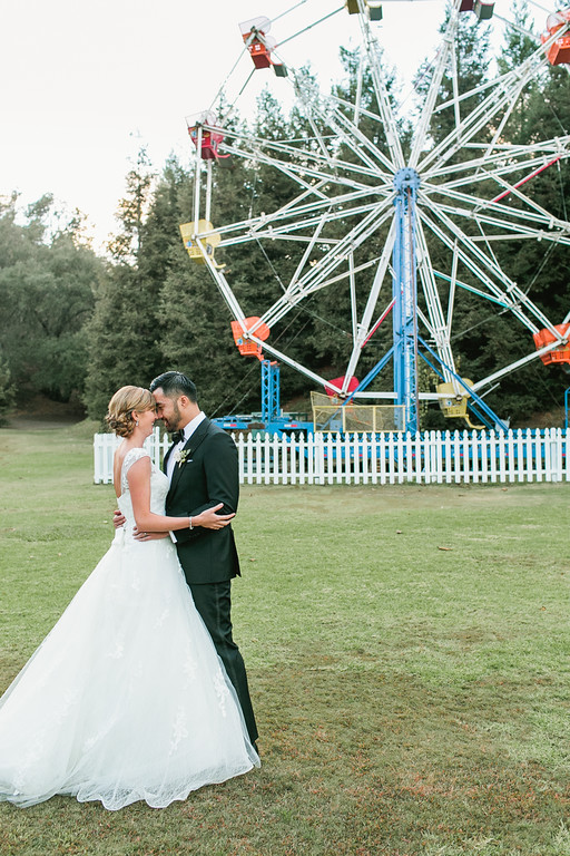 Calamigos Malibu Wedding ferris wheel