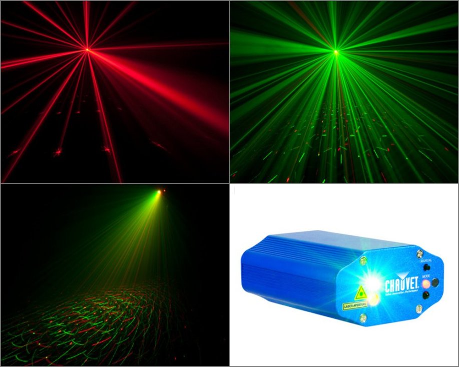 galaxian LASER light