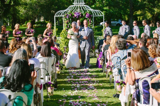 Recessional with DJ Sota Wedding Orange County