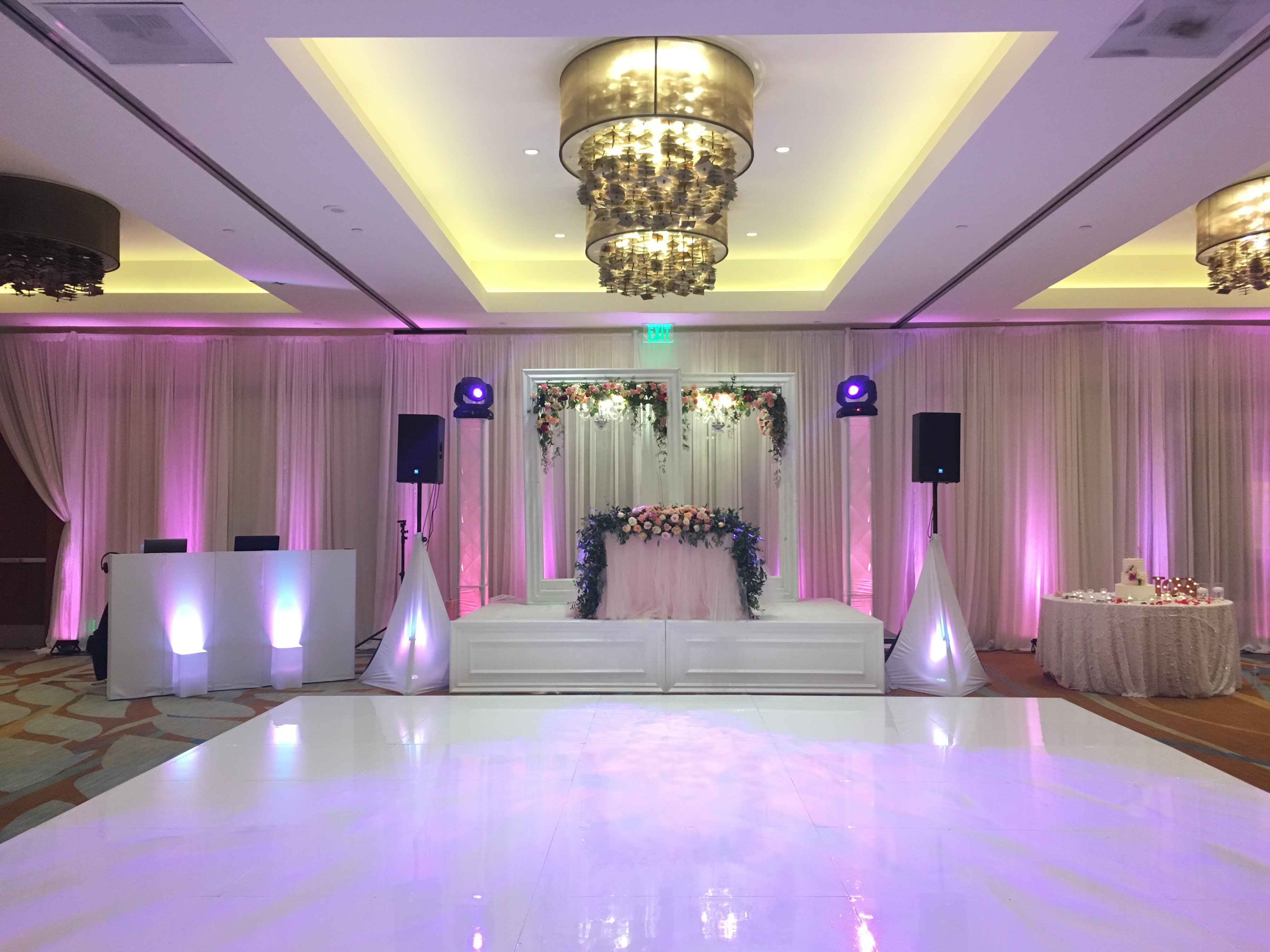 DJ Set Up with Moving Heads